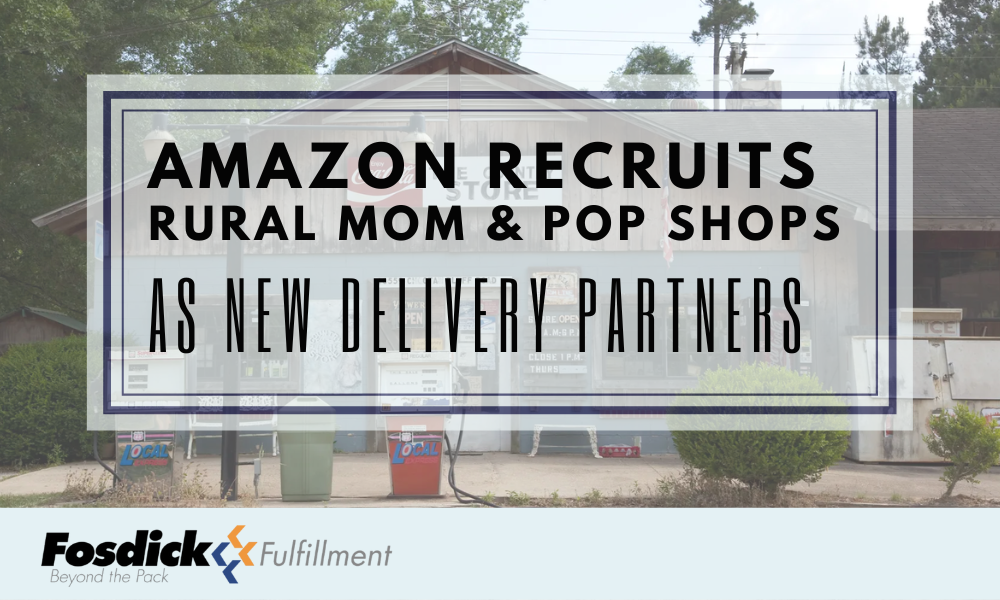 Amazon Recruits Rural Mom & Pop Shops As New Delivery Partners