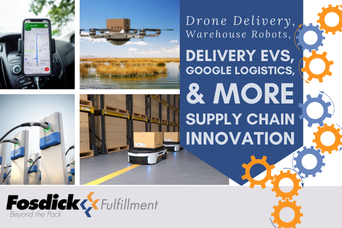 INNOVATION: Last Mile Drone Delivery, Warehouse Robots, Delivery EVs, Google Logistics, & More
