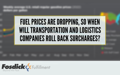 Fuel Prices are Dropping, So When Will Transportation and Logistics Companies Roll Back Surcharges?