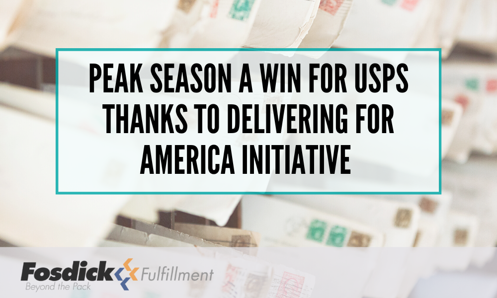 Peak Season a Major Win for USPS Thanks to Delivering for America Initiative